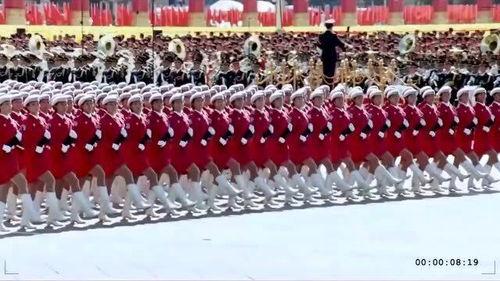阅兵视频中国,震撼世界！中国阅兵式展现强大国防力量